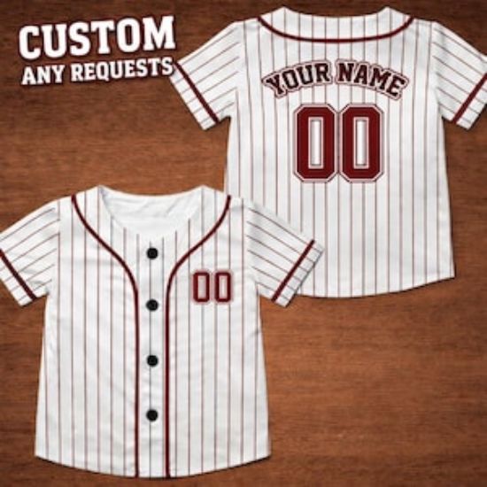 Personalized Kids Baseball Jersey, Custom Baseball Jersey, First Birthday Baseball Jersey, Toddler Baseball Jersey, Baseball Jersey Birthday